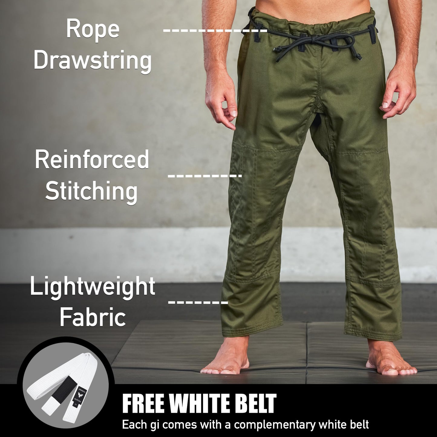 Elite Sports™ BJJ Gi – Train Hard. Comp Ready. Built for the Grind.